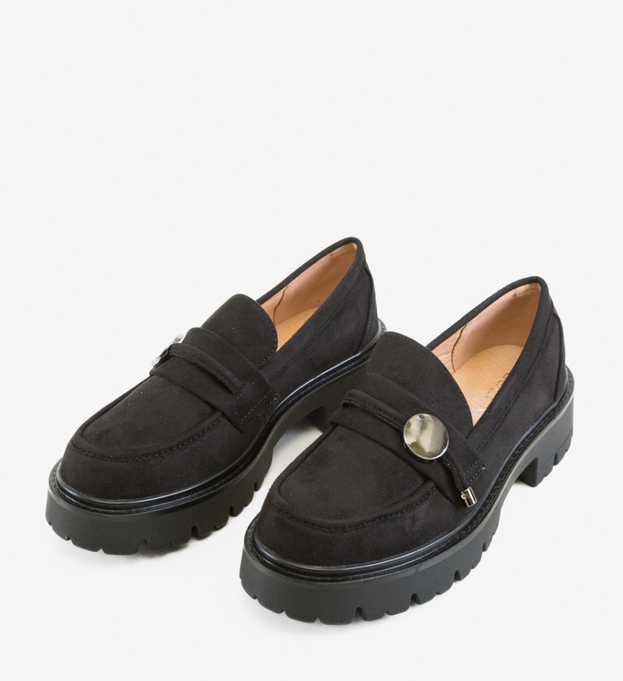 Pantofi Casual Nuritona Negri 2 - Img 3