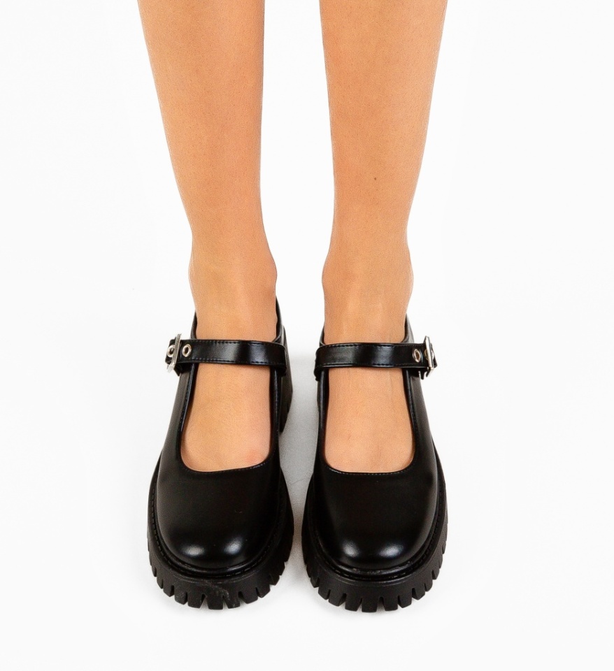 Pantofi Casual Pleun Negri - Img 4