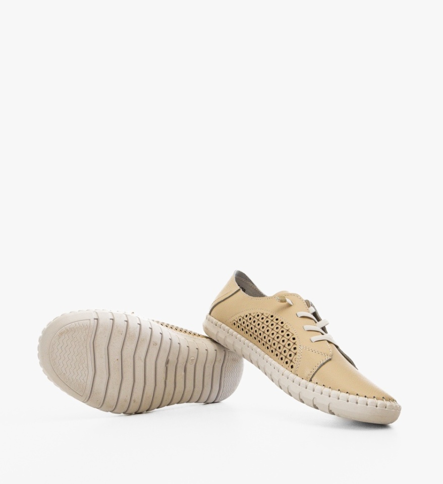 Pantofi Casual Rahima Bej - Img 3