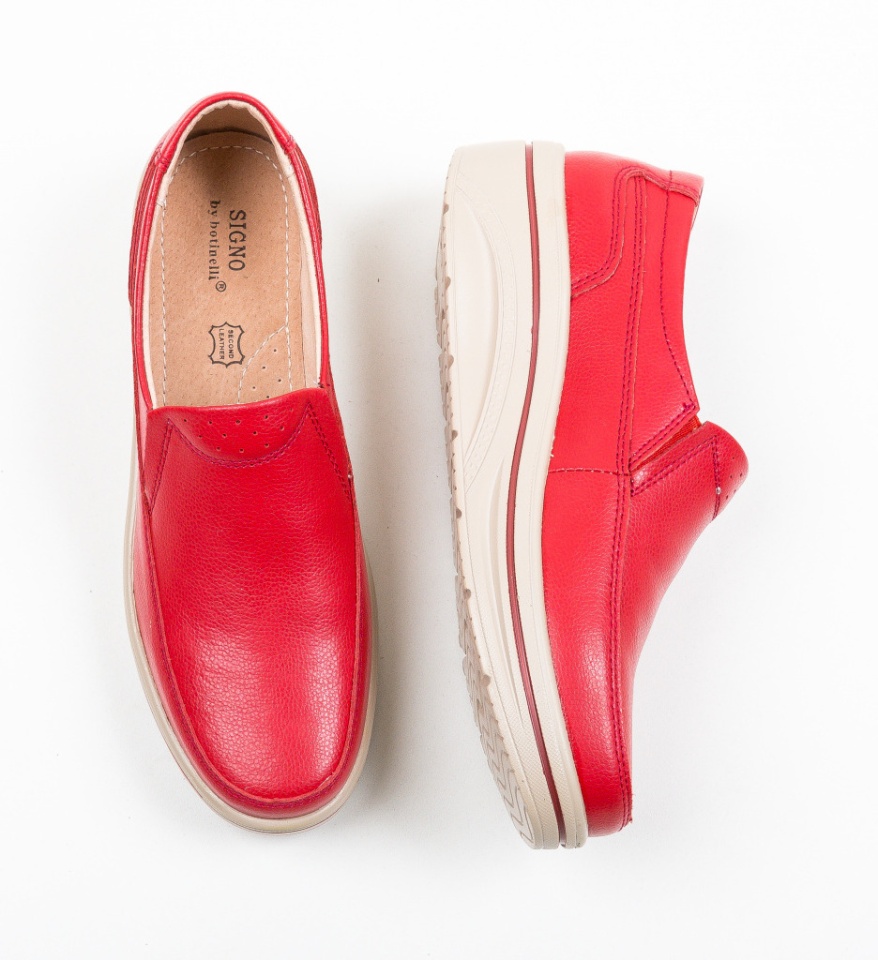 Pantofi Casual Rankin Rosii - Img 11