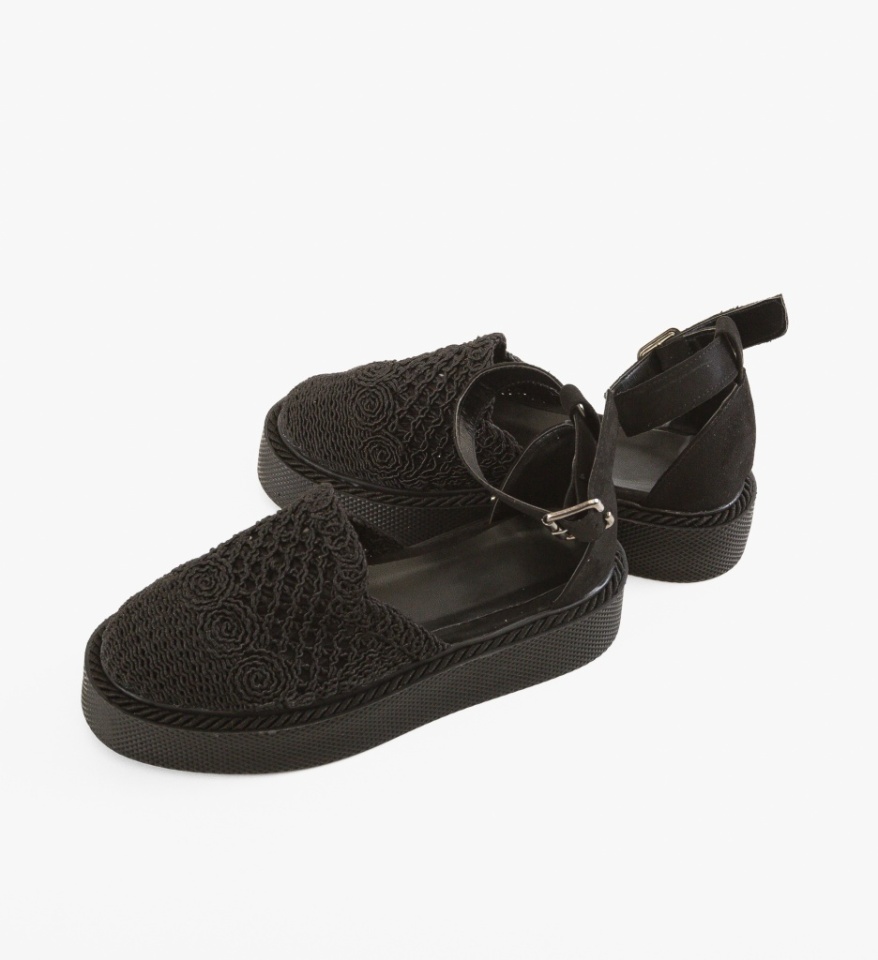 Pantofi Casual Rauros Negri 2 - Img 3