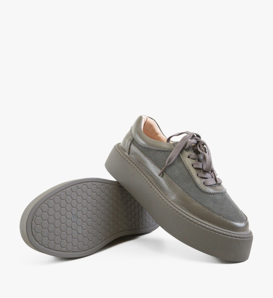 Pantofi Casual Retegan Gri - Img 2