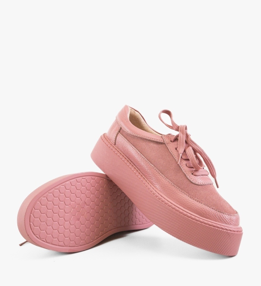 Pantofi Casual Retegan Roz - Img 2