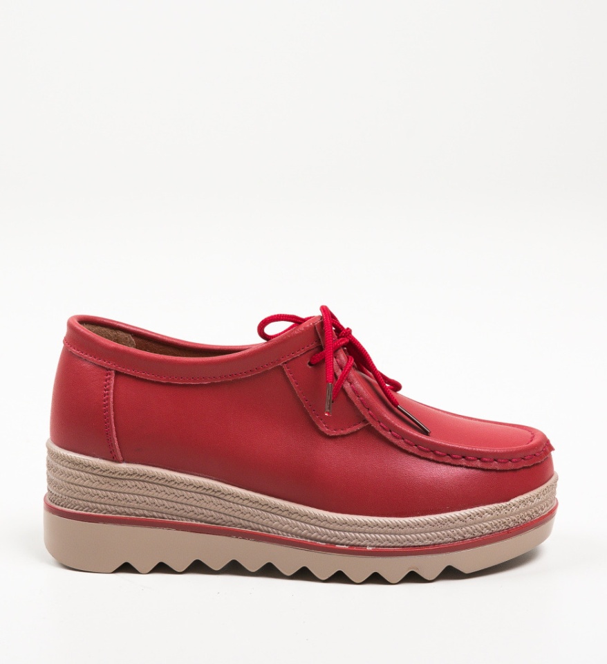 Pantofi Casual Sag Rosii - Img 13