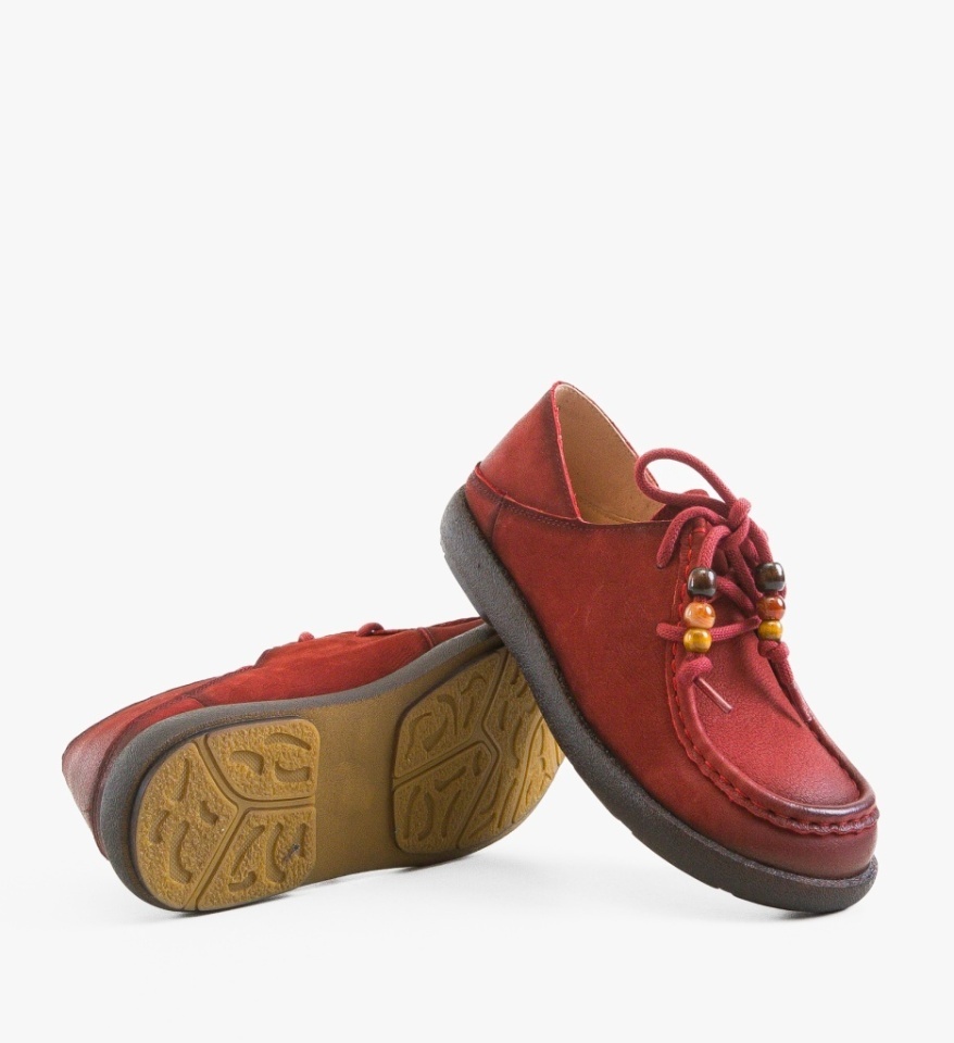 Pantofi Casual Salvor Rosii - Img 2