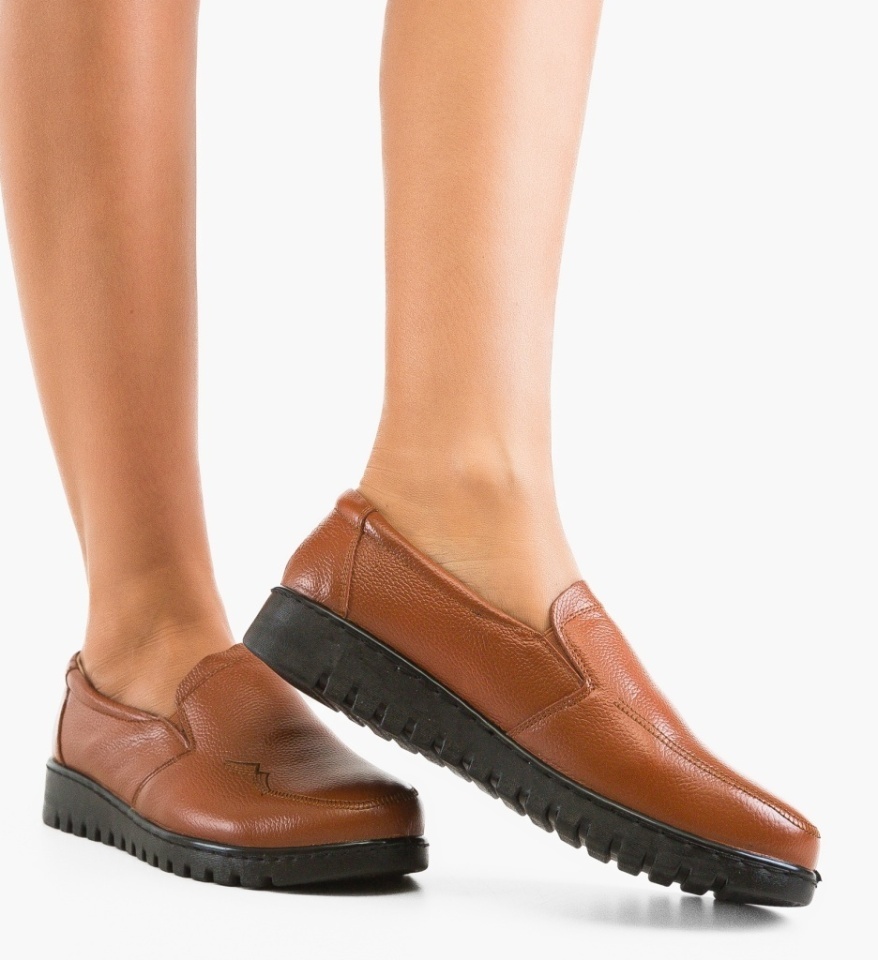 Pantofi Casual Sirogi Camel - Img 6