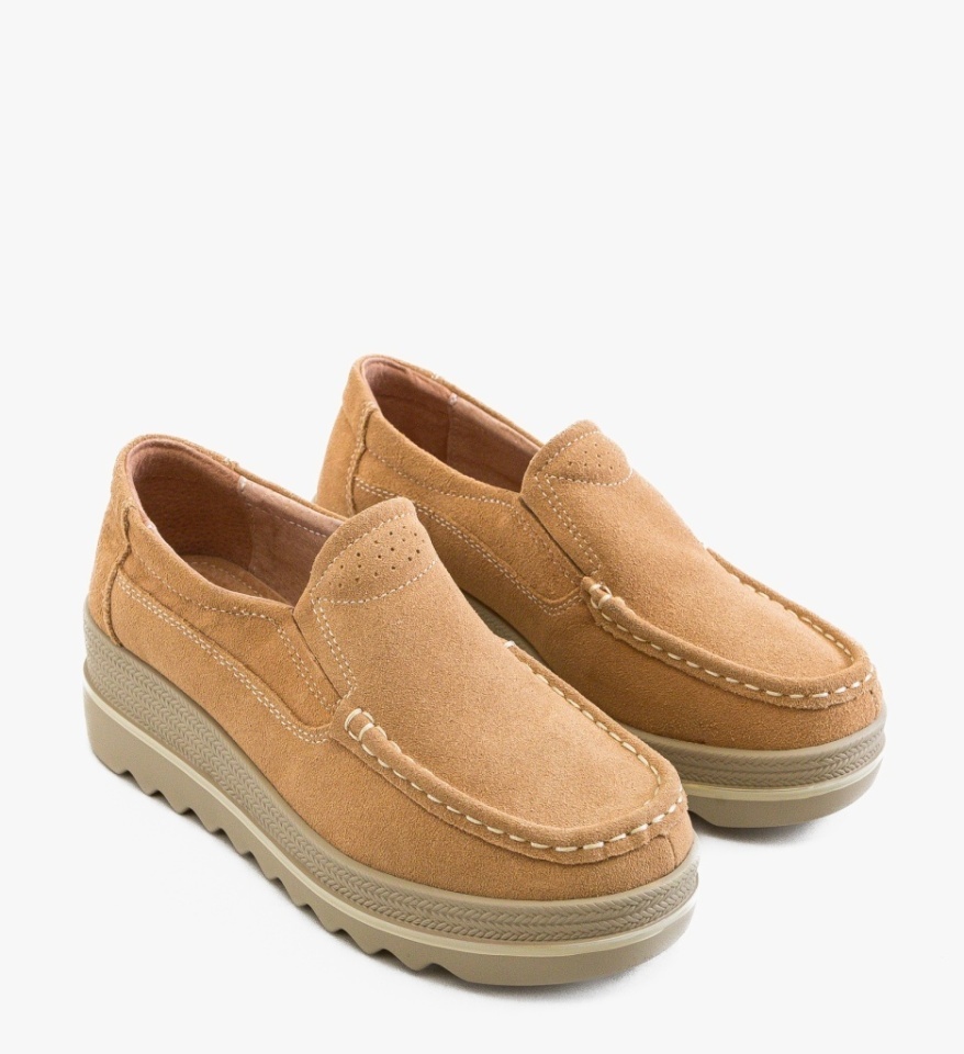 Pantofi Casual Smirno Bej 3 - Img 3