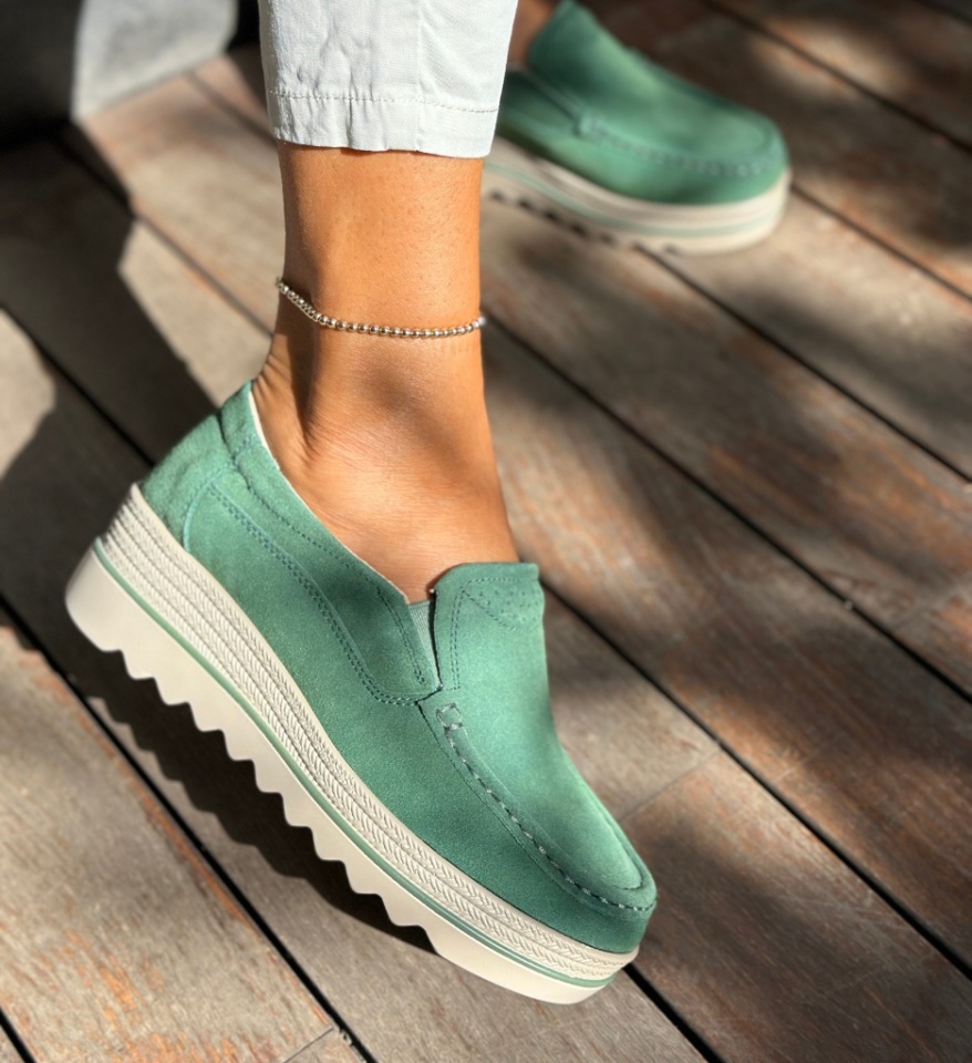 Pantofi Casual Smirno Verzi 2 - Img 1