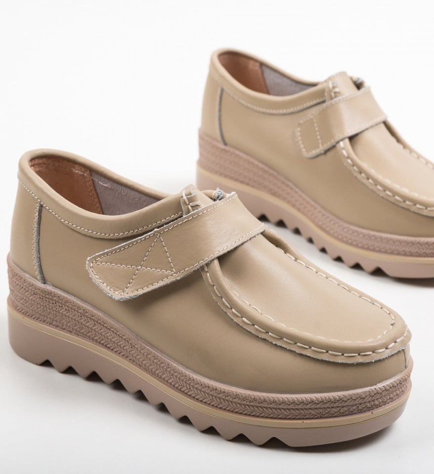 Pantofi Casual Straif Bej