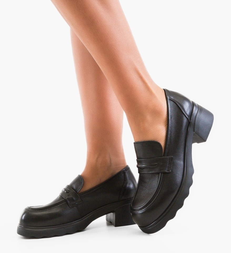 Pantofi Casual Tacud Negri - Img 4