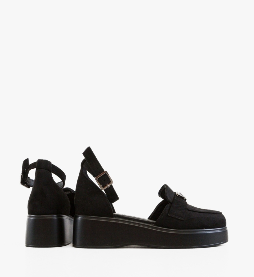 Pantofi casual Terfly Negri 2 - Img 5