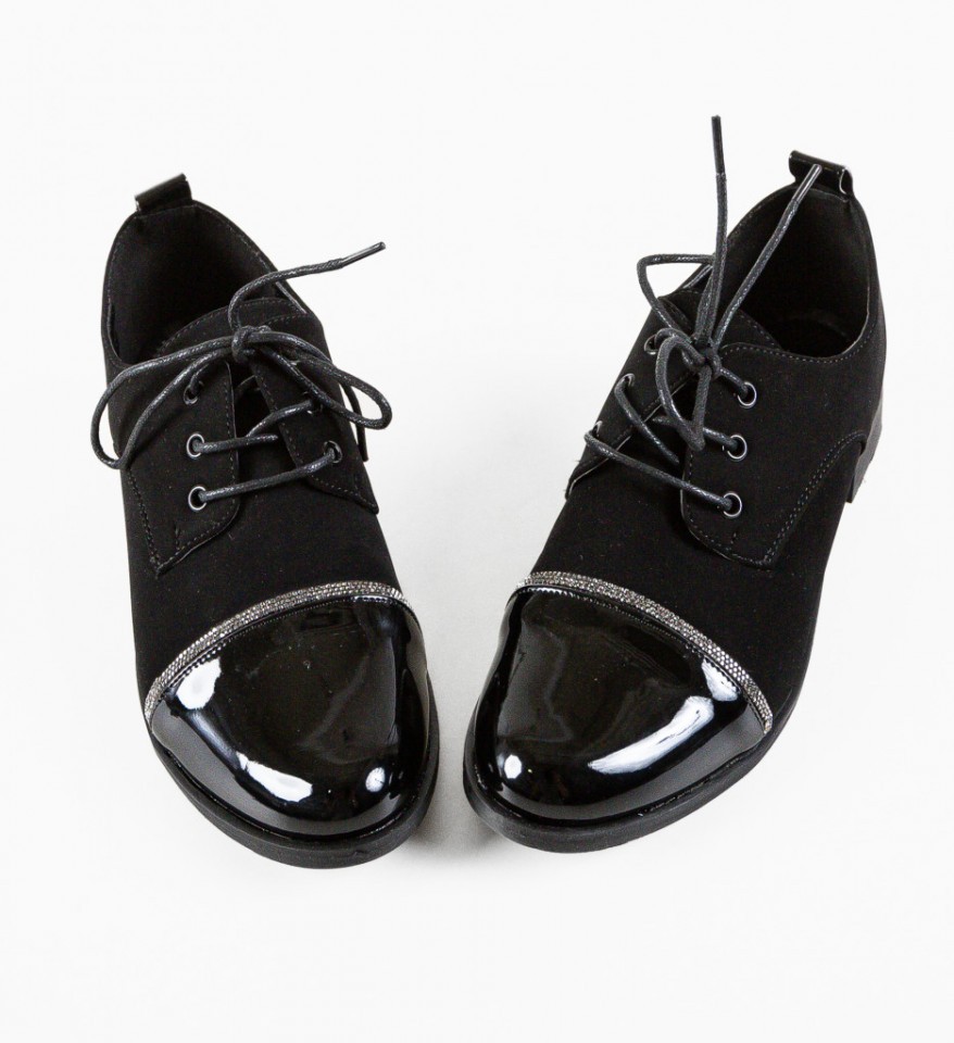 Pantofi Casual Torin Negri - Img 4