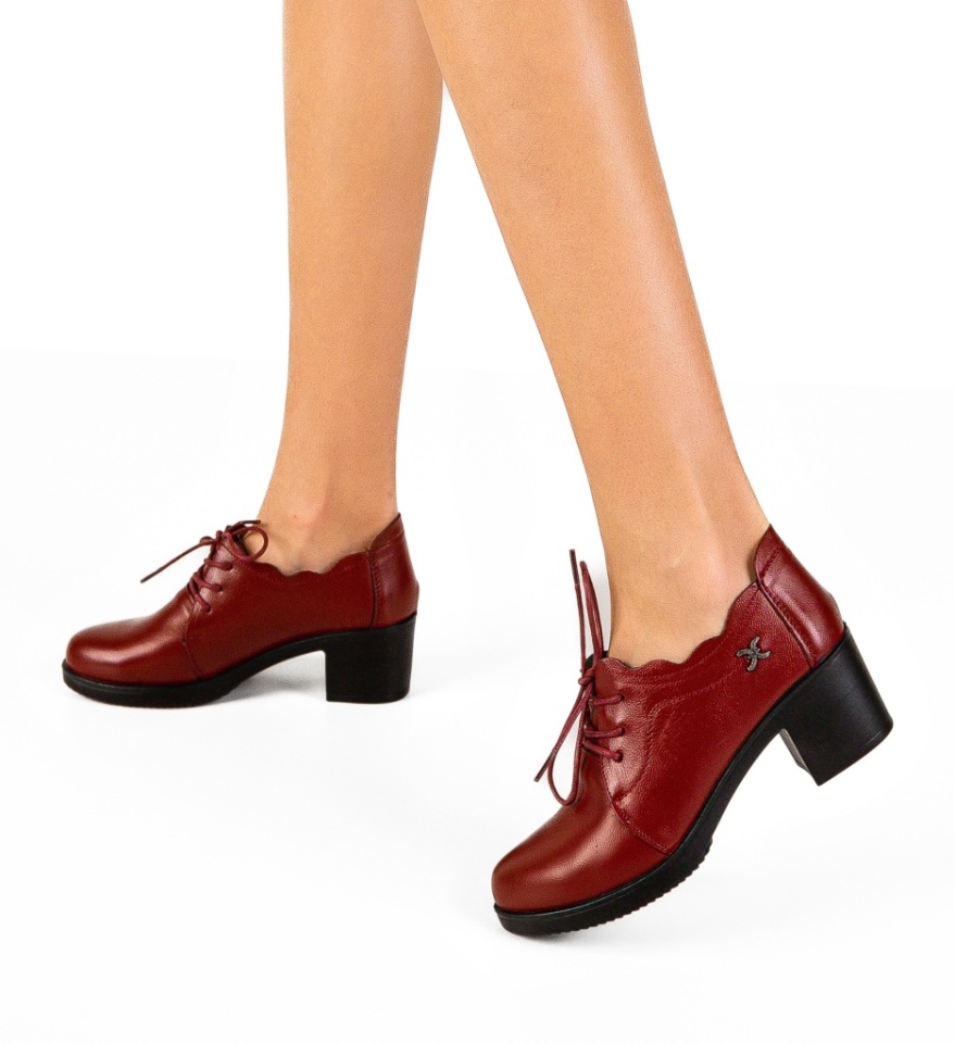 Pantofi Casual Tyborc Grena - Img 6