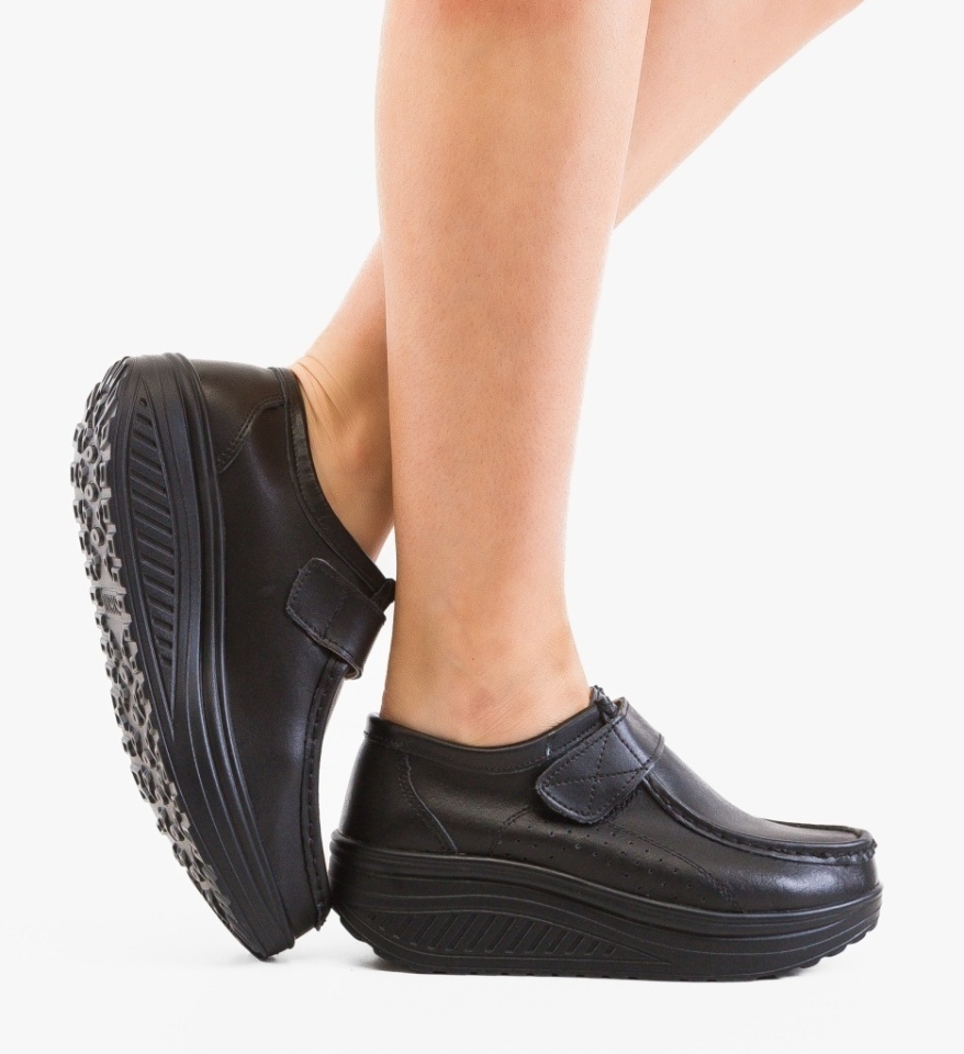 Pantofi Casual Utre Negri - Img 2