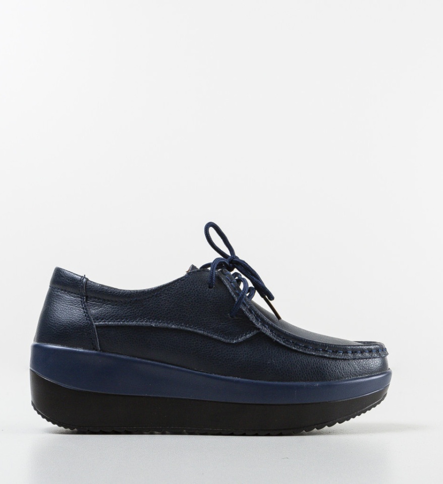 Pantofi Casual Vlasta Bleumarin - Img 8