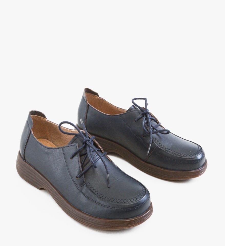 Pantofi Casual Vlobe Bleumarin - Img 4
