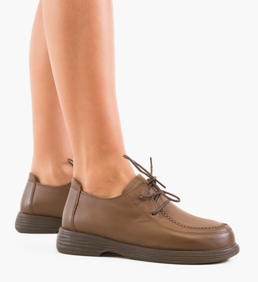 Pantofi Casual Vlobe Maro - Img 4