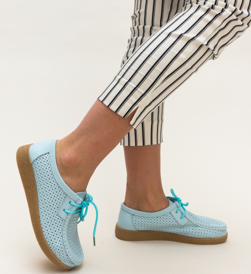Pantofi Casual Yorker Albastri - Img 12