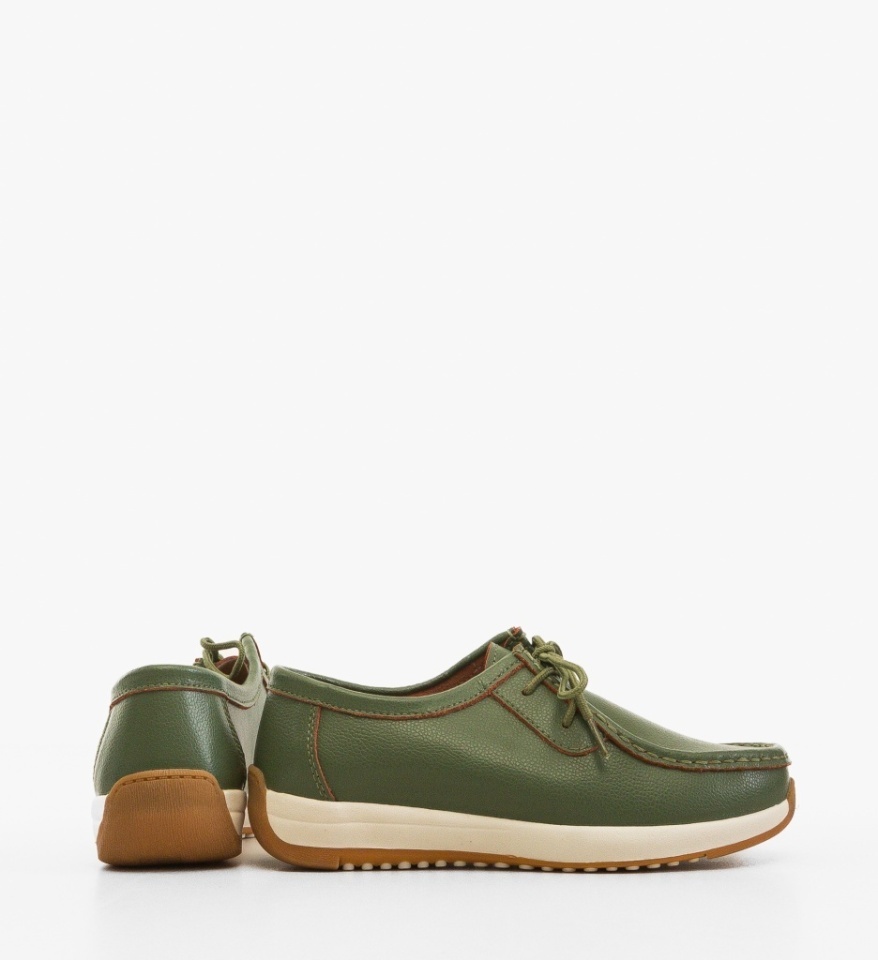 Pantofi Casual Zackary Verzi - Img 4