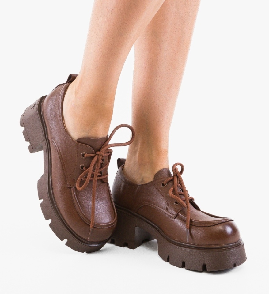Pantofi Casual Zakyn Camel - Img 2