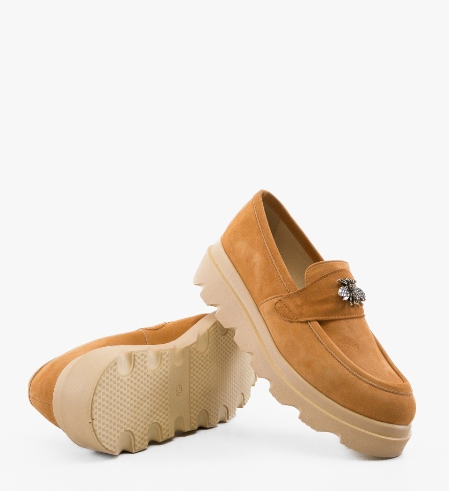Pantofi Casual Ziete Bej - Img 4