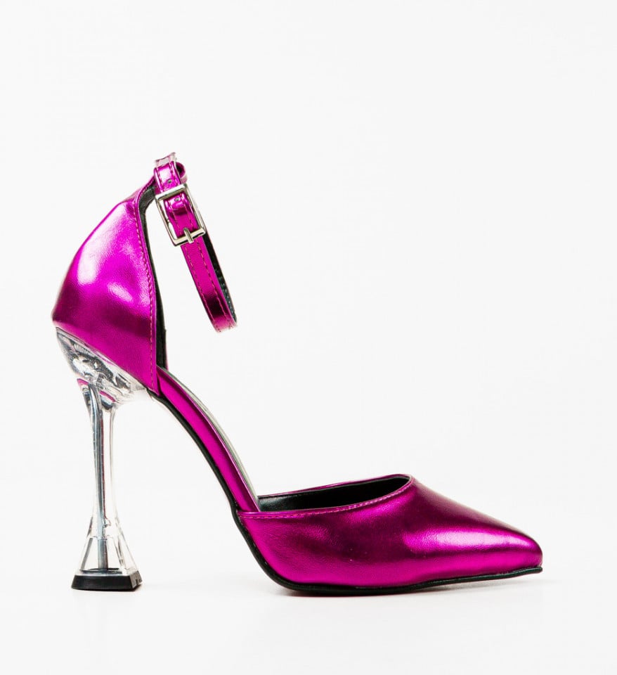 Pantofi cu toc Kane Fuchsia