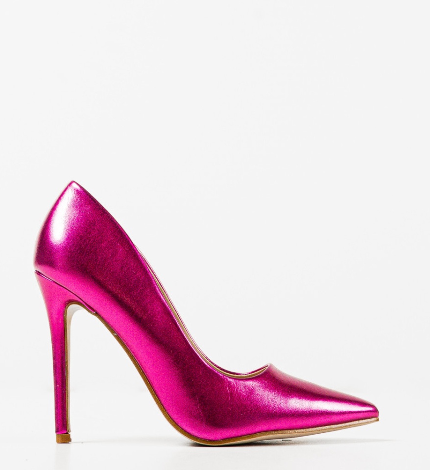 Pantofi cu toc Plazyn Fuchsia - Img 8
