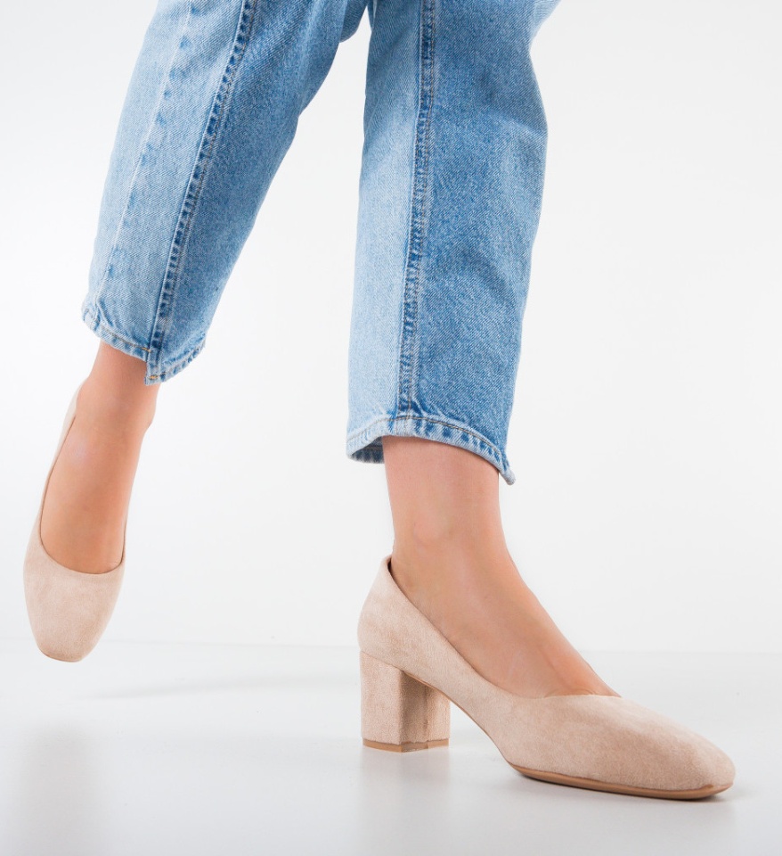 Pantofi Dalex Nude - Img 5