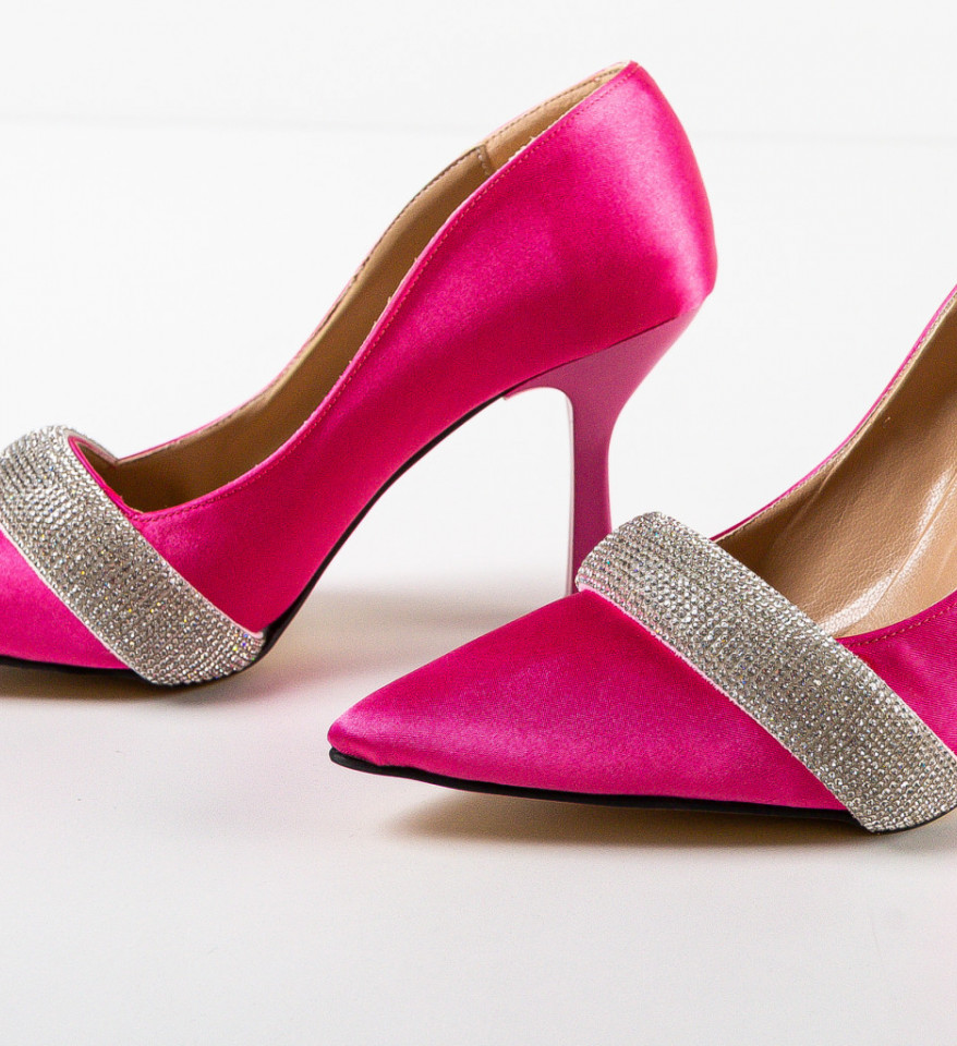 Pantofi dama Andor Fuchsia - Img 4