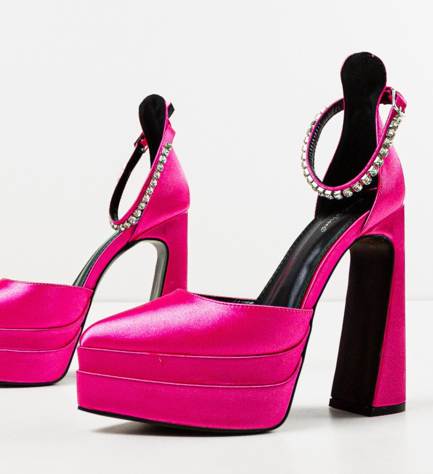 Pantofi dama Baldwin Fuchsia - Img 9