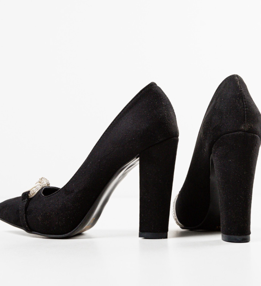 Pantofi dama Birline Negri - Img 4