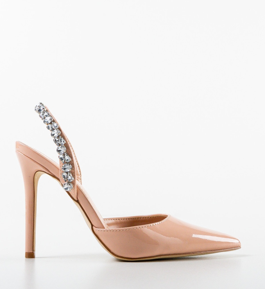 Pantofi dama Bleom Nude - Img 8