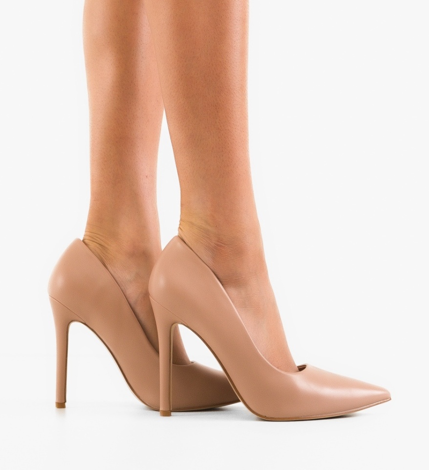 Pantofi dama Chance Nude - Img 6
