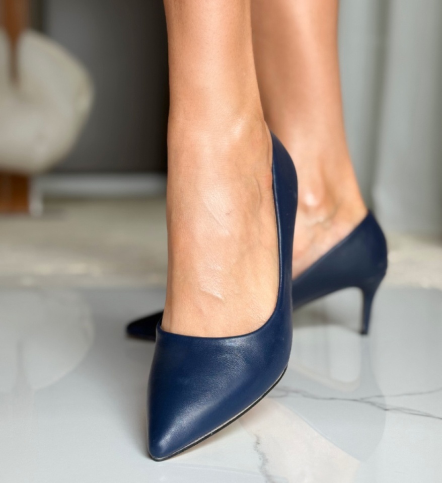 Pantofi dama Cheloo Bleumarin - Img 2