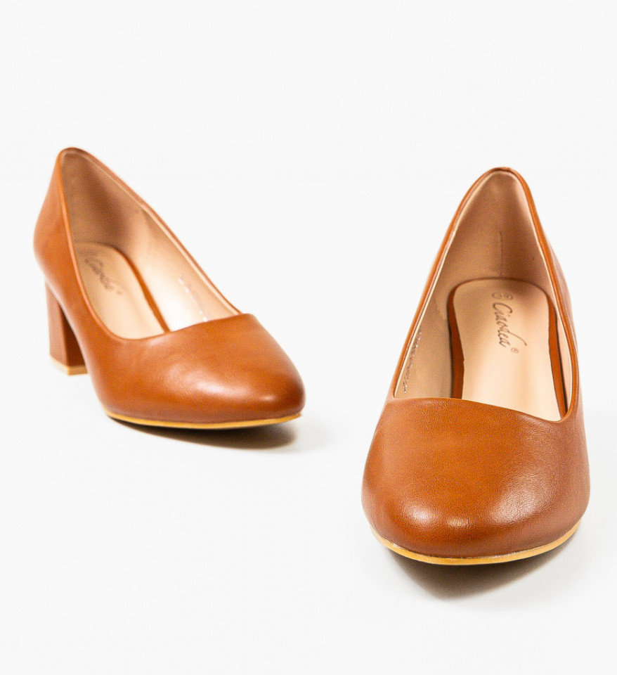 Pantofi dama Cobb Camel - Img 3
