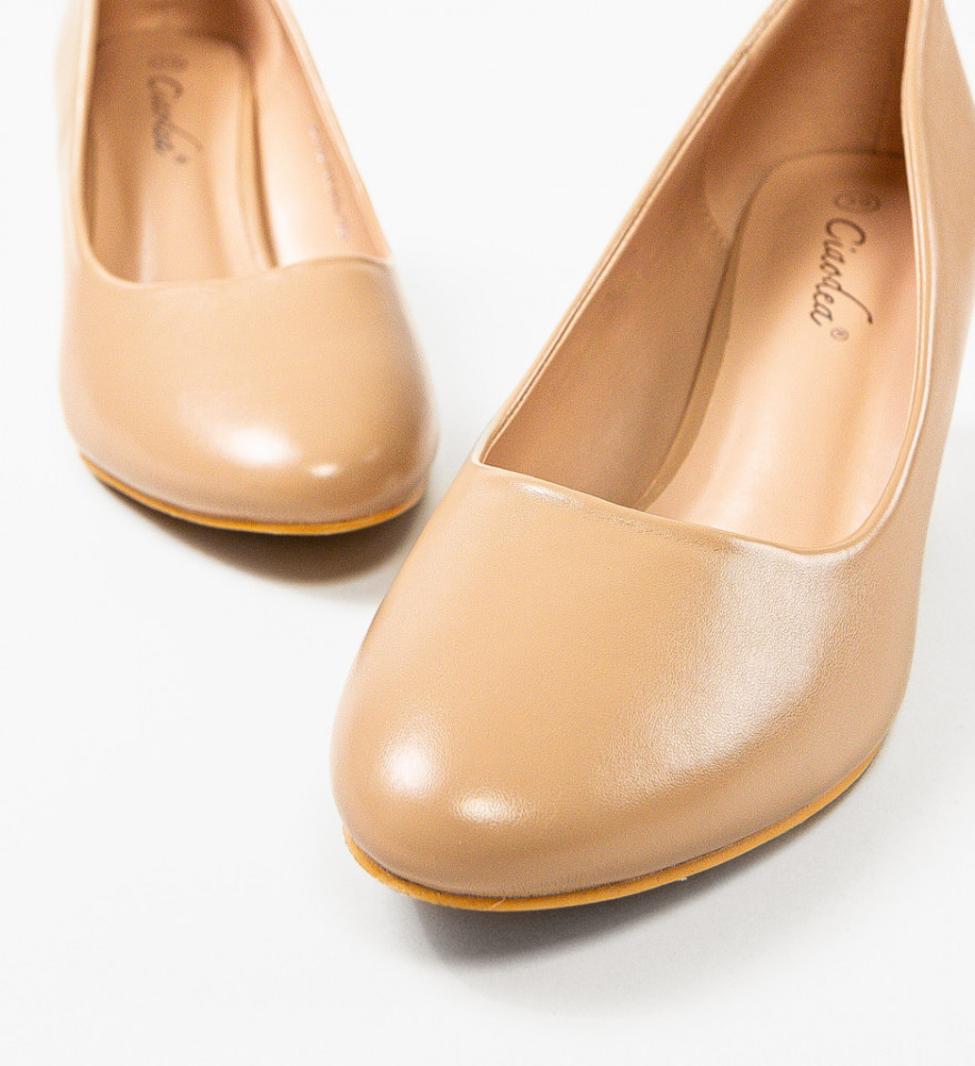 Pantofi dama Cobb Nude - Img 2