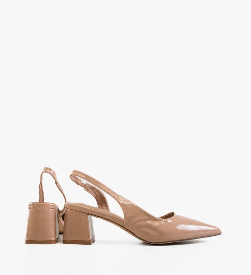Pantofi dama Deder Nude 2 - Img 3