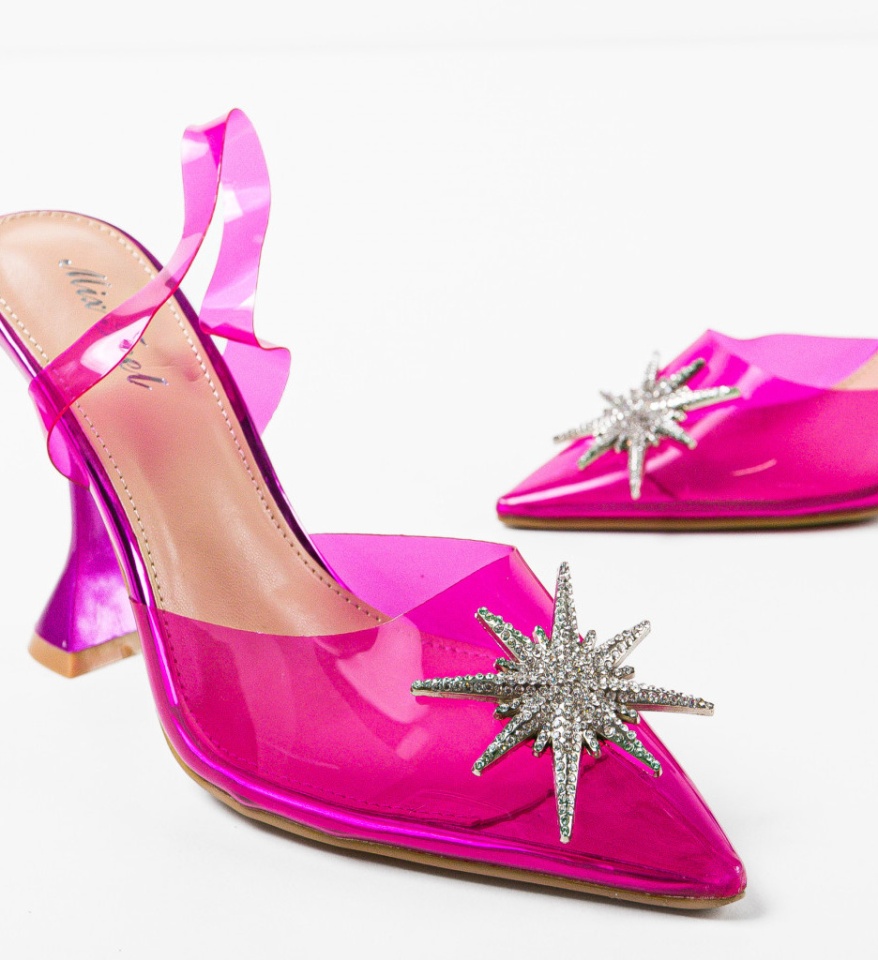 Pantofi dama Eddie Fuchsia - Img 11