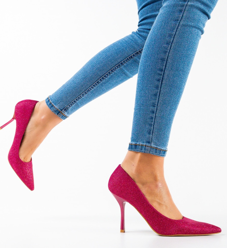 Pantofi dama Efan Fuchsia - Img 6