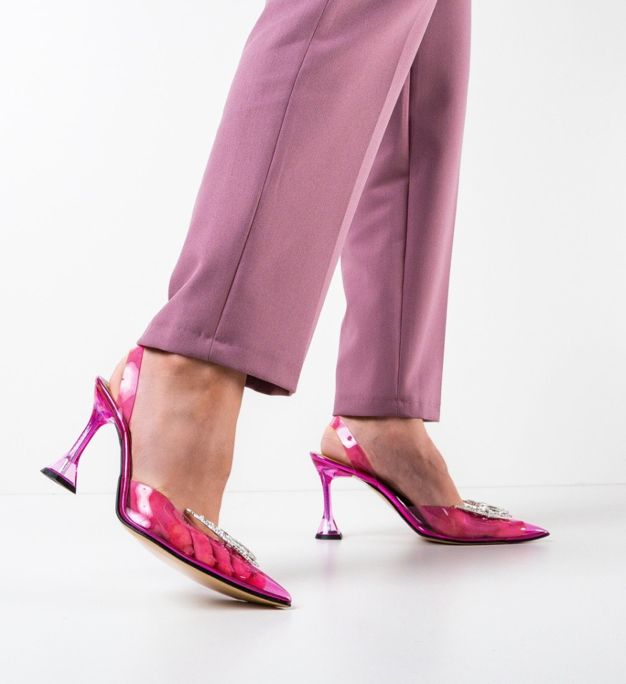 Pantofi dama Fazan Fuchsia - Img 6