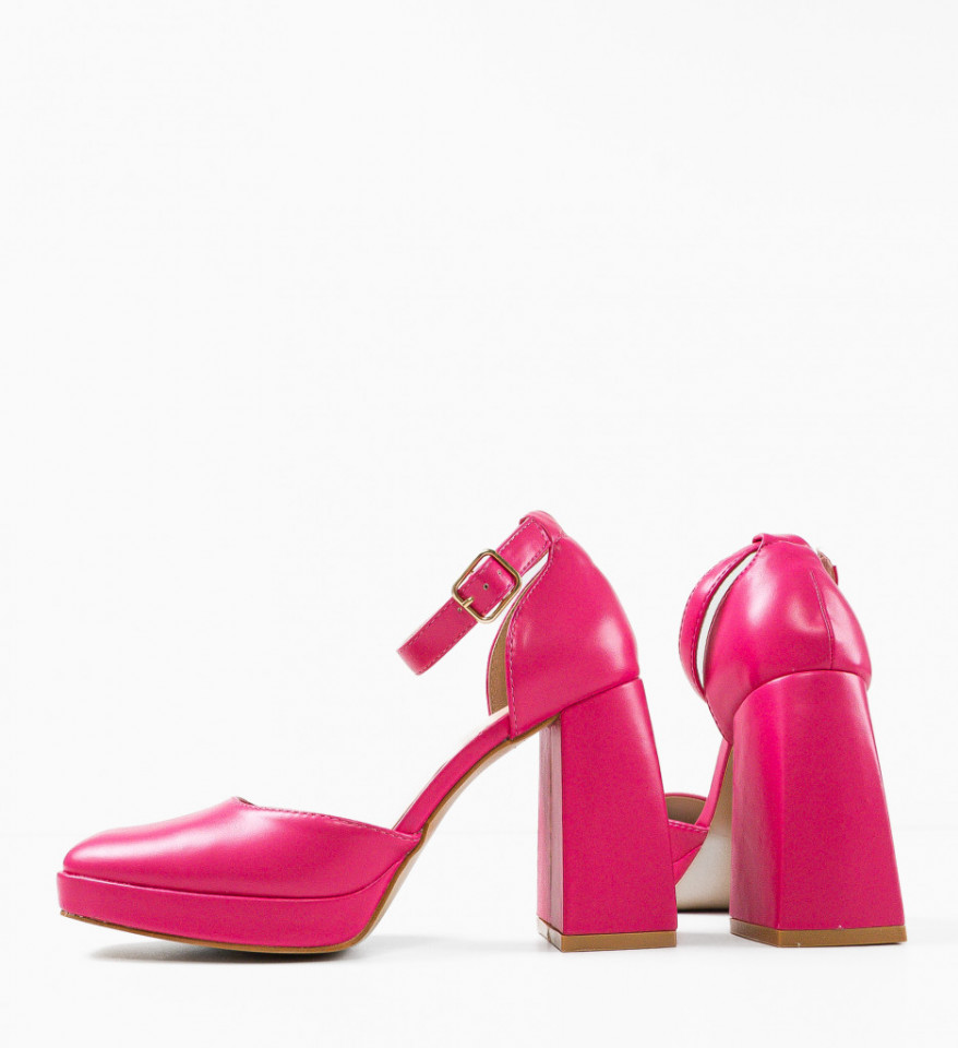 Pantofi dama Flynn Fuchsia - Img 5
