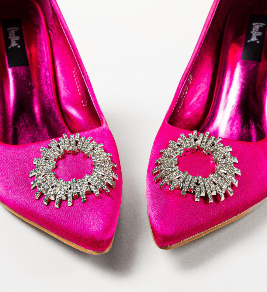 Pantofi dama Gallegos Fuchsia - Img 2