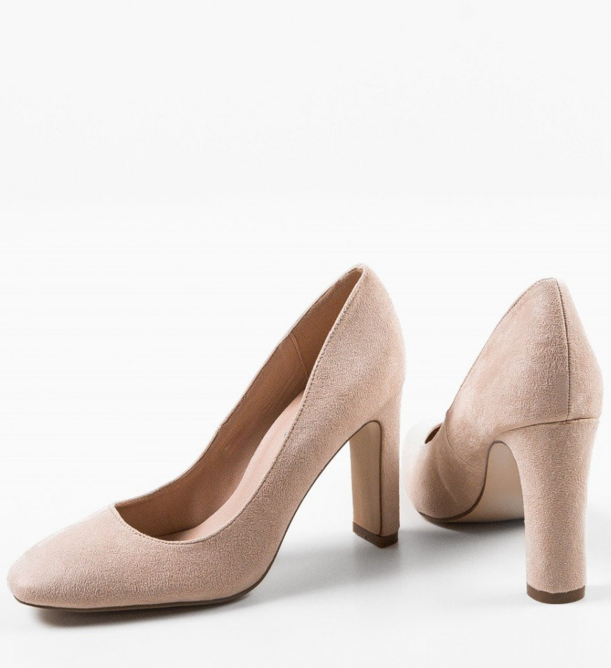 Pantofi dama Greer Bej - Img 11