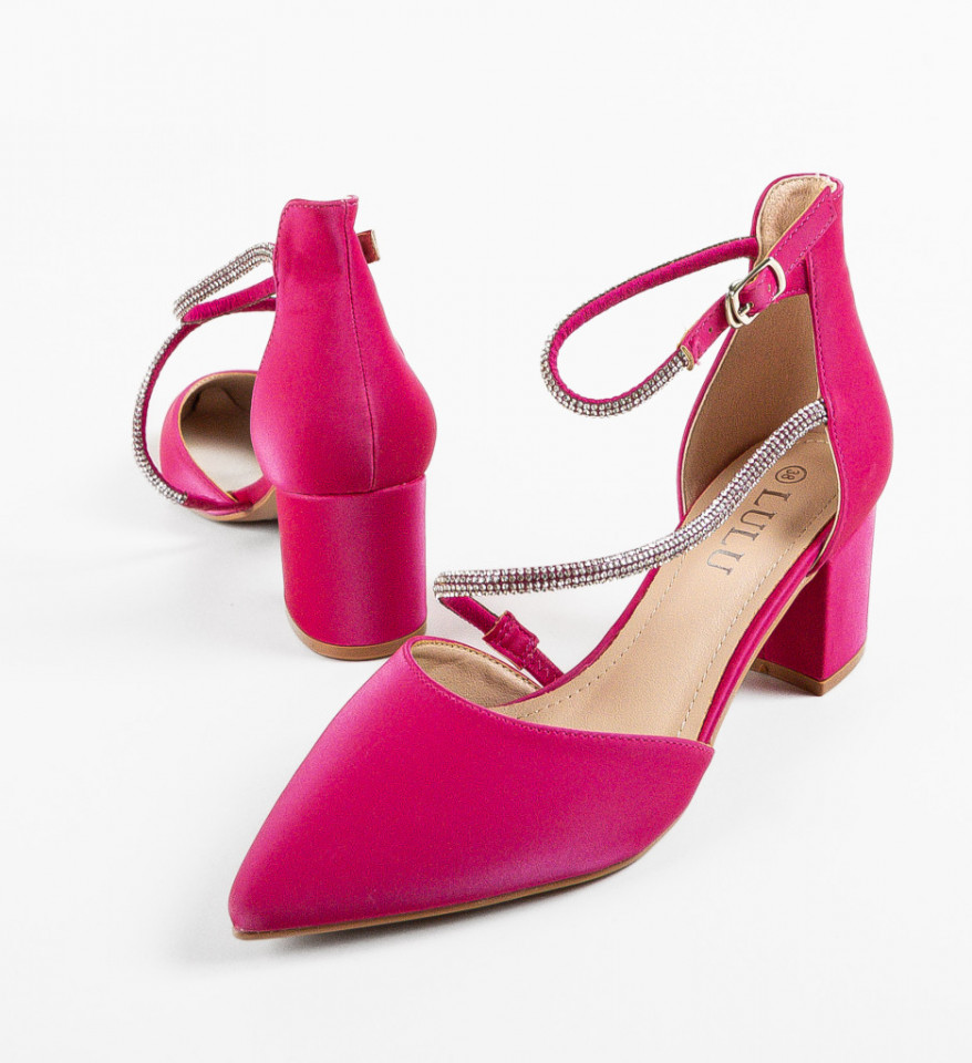 Pantofi dama Haari Fuchsia - Img 2