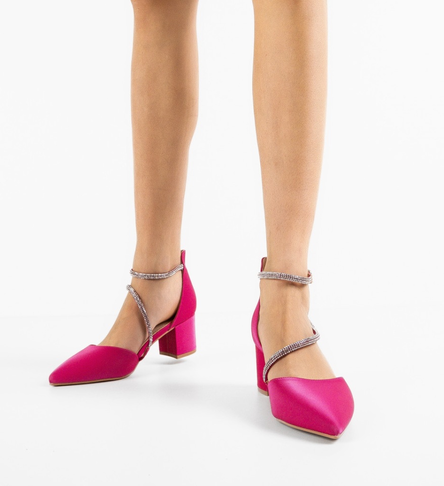 Pantofi dama Haari Fuchsia - Img 6