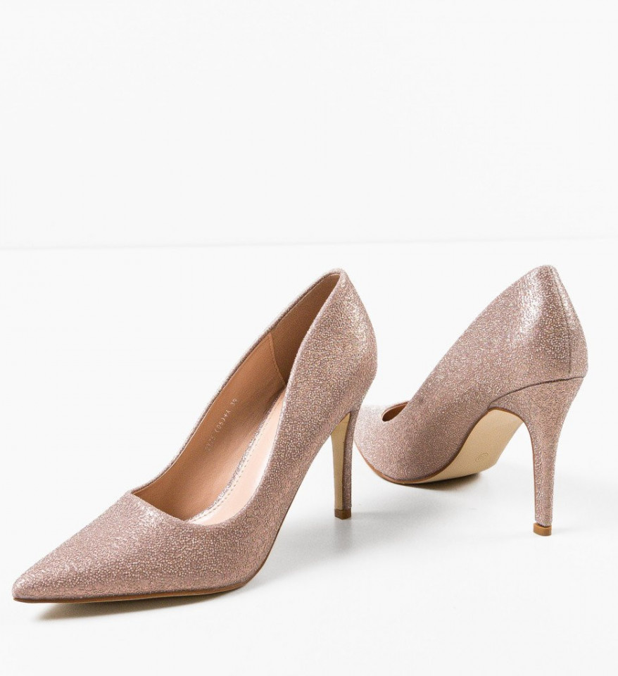 Pantofi dama Howe Bronze - Img 4