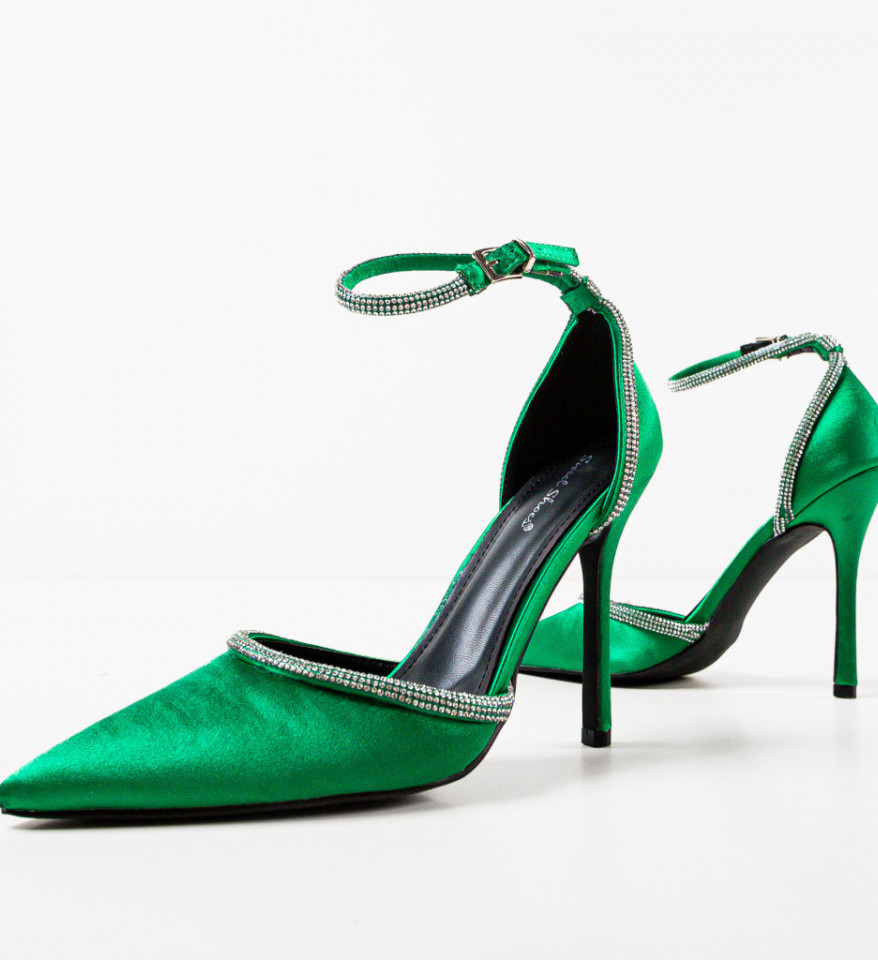 Pantofi dama Huff Verzi - Img 11