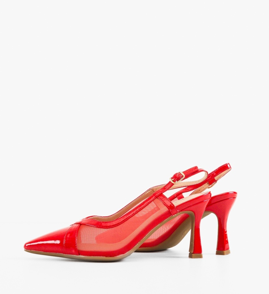 Pantofi dama Jensen Rosii - Img 2