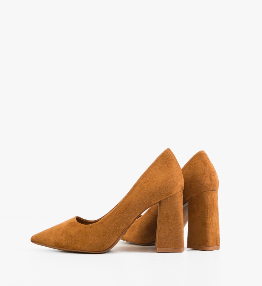 Pantofi dama Kiran Camel - Img 2