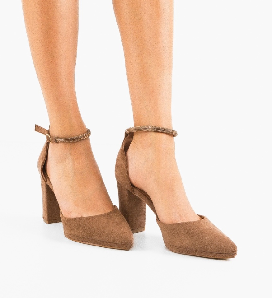 Pantofi dama Kobe Khaki - Img 6